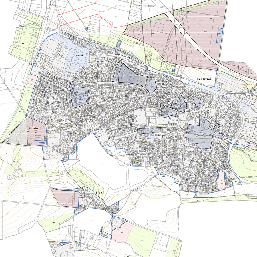 Základní členění území