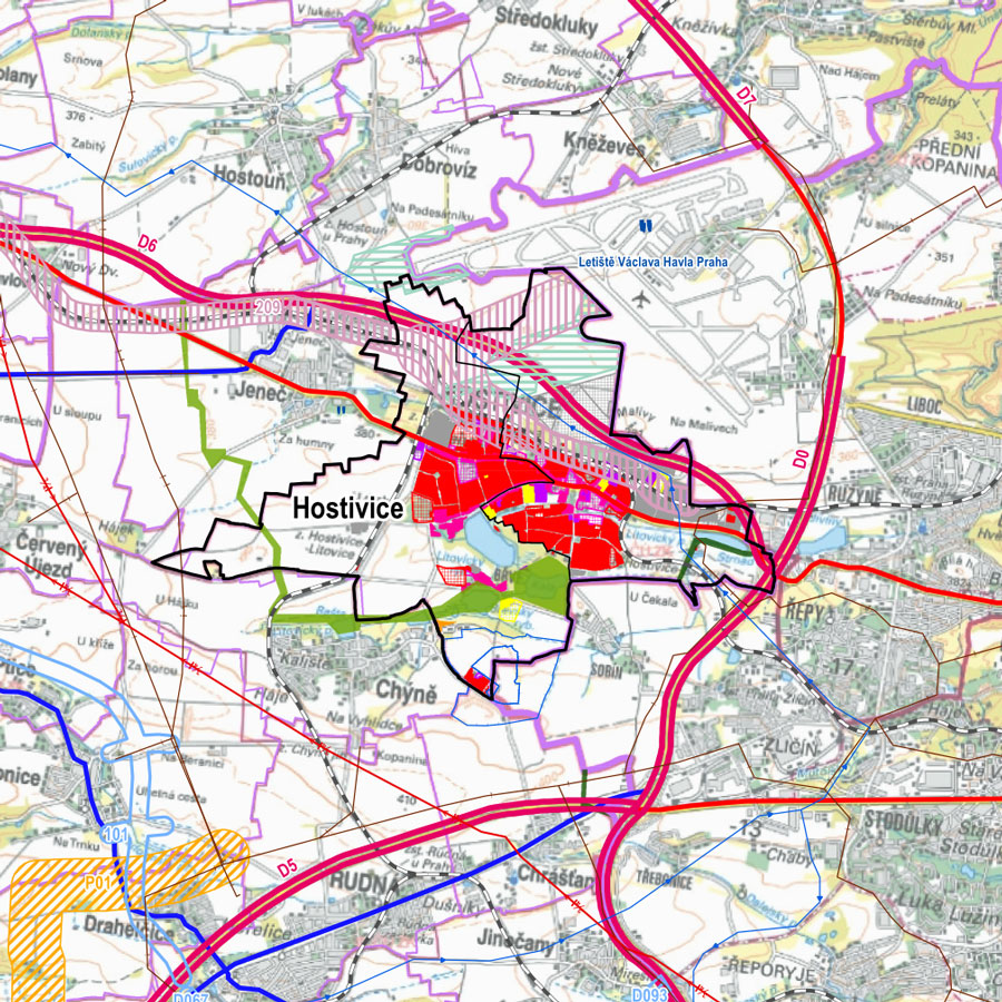 Výkres širších vztahů